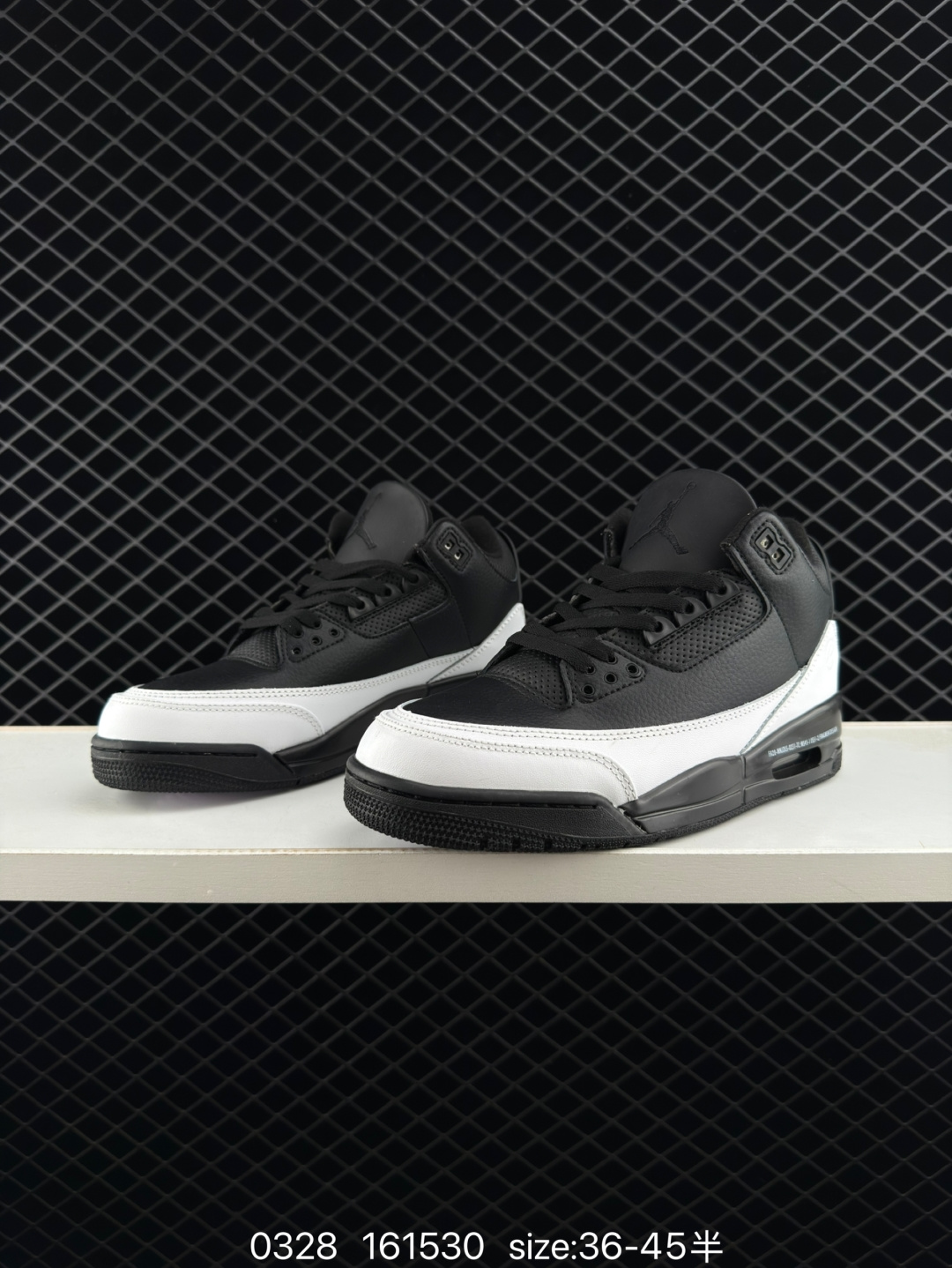 Fragment Design x Jordan Air Jordan 3 “Black/White”